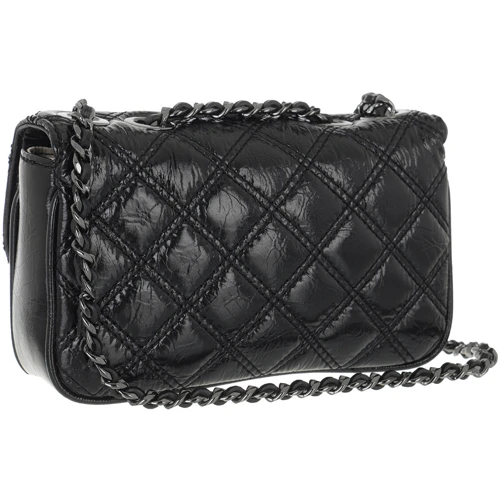 Женская сумка кросс боди Guess Cessily Micro Mini черная (HWKM7679780-BLA): Тип ручки Без ручки, На цепочке, Плечевой ремень