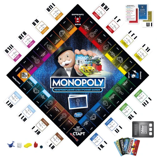 Настільна гра Hasbro Monopoly Монополія Бонуси без кордонів (рус) (E8978): Тип Дитячі
