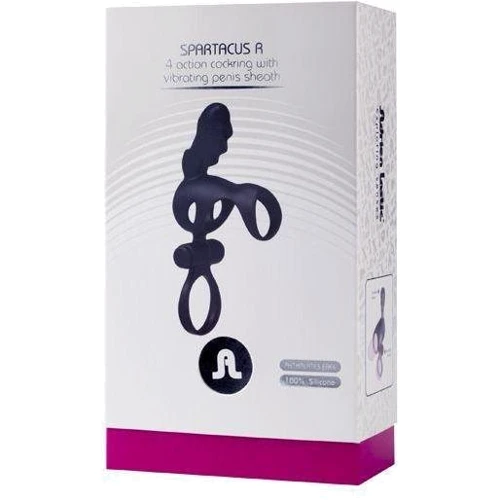 Ерекційне кільце Adrien Lastic Spartacus R з вібрацією