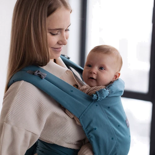 Май-слинг Love & Carry Скай бирюза (LC364): Материал хлопок