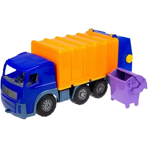 Игрушечная машина мусоровоз Акрос Colorplast 0565 с контейнером