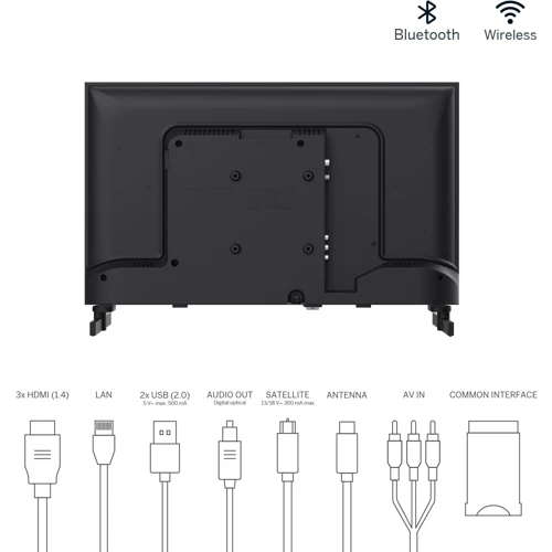 Телевизор Thomson 24HA2S13: Тип LED-телевизоры