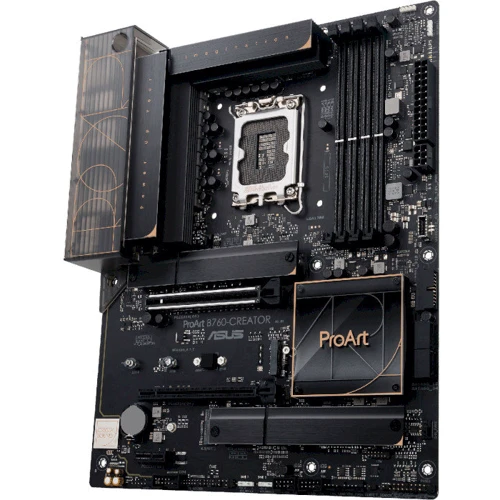 Asus ProArt B760-Creator: Разъемы на плате СОМ, M.2, SATA 3.0