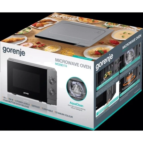 Микроволновая печь Gorenje MO20E1T4: Количество уровней мощности СВЧ 5