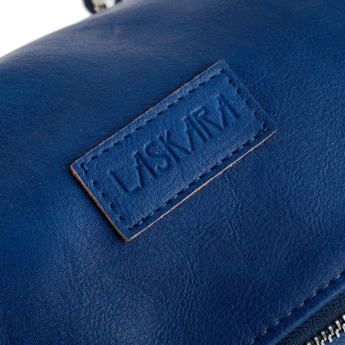 Женская дорожная сумка Laskara синяя (LK10241-blue): Застежка Молния