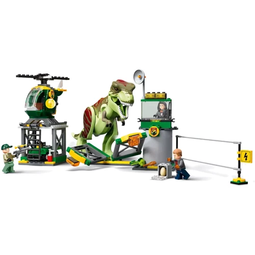 Конструктор LEGO Jurassic World Втеча тиранозавра (76944): Рекомендований вік 4+