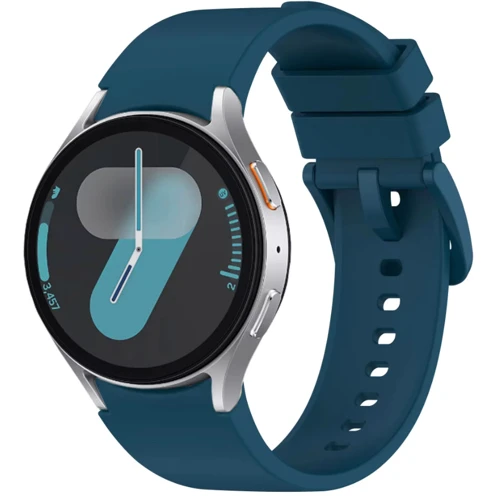 BeCover Strap Tape Blue для Samsung Galaxy Watch (20мм) 4 40мм-44мм/5 40-44мм/6 40-44мм/7 40-44мм (712053)