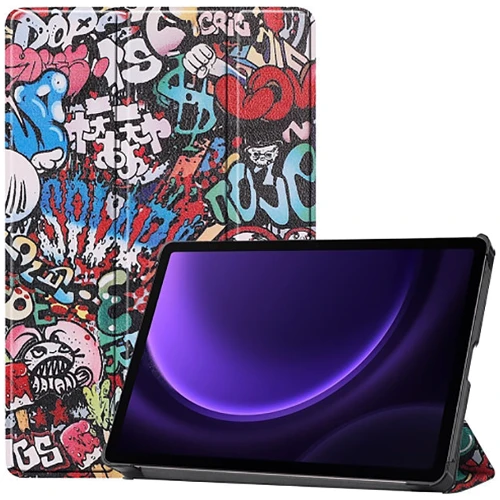 Аксессуар для планшетных ПК BeCover Smart Case Graffiti for Samsung X400/406 Galaxy Tab S10 Lite (713848): Цвет разноцветный
