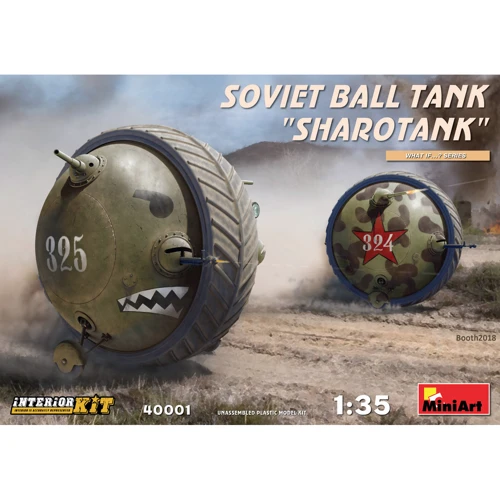Збірна модель MiniArt MA40001 Радянський "Шаротанк" з Інтерьерьером фото 5