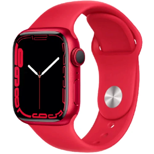 Apple Watch Series 7 41mm GPS+LTE RED Aluminum Case With PRODUCT RED Sport Band (MKHV3)