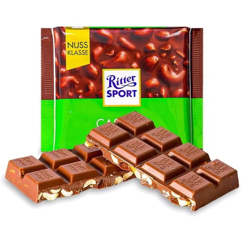Шоколад Ritter Sport мигдаль-сіль 100 г (RS000002)