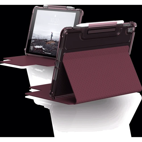 Аксессуар для iPad Urban Armor Gear UAG [U] Lucent Aubergine/Dusty Rose (12191N314748) for iPad 10.2" 2019-2021 фото 8