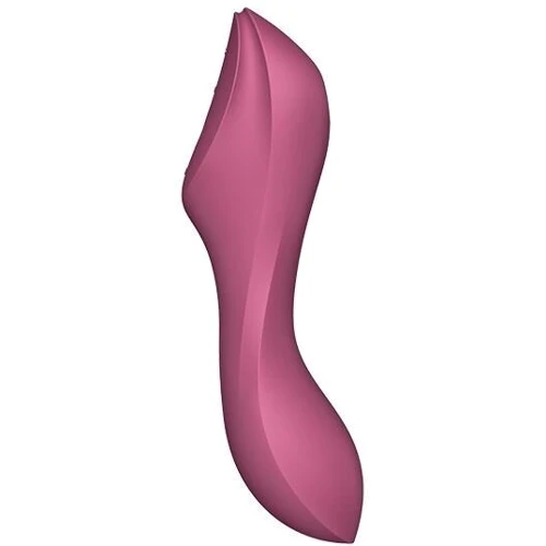 Вакуумный стимулятор с вибрацией Satisfyer Curvy Trinity 3 Red