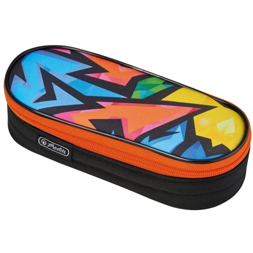 Пенал Herlitz Case Flap Neon Art (50026692)