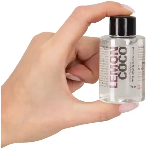 Массажное масло Just Play Lemon Coco, 50 ml