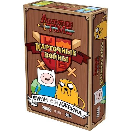 Настольная игра Hobby World Время приключений: Карточные войны. Финн против Джейка (1618)