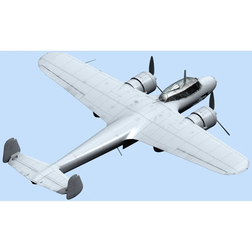 Німецький нічний винищувач Dornier Do 17Z-10, WWII German night fighter (ICM72303): Масштаб 1:72