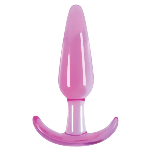 Анальный стимулятор Jelly Rancher T-Plug Smooth 8x3 см, розовый