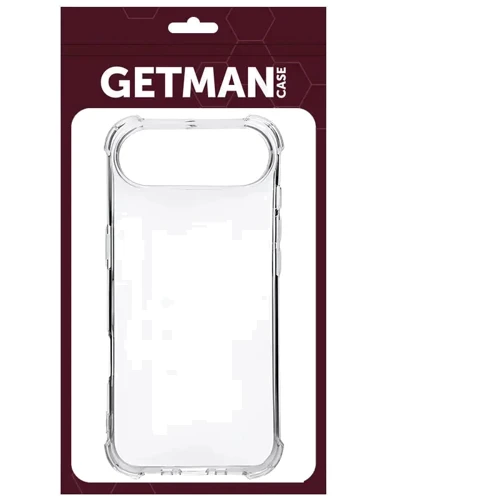 Чехол для iPhone TPU Case GETMAN Ease logo Transparent for iPhone 17 Air