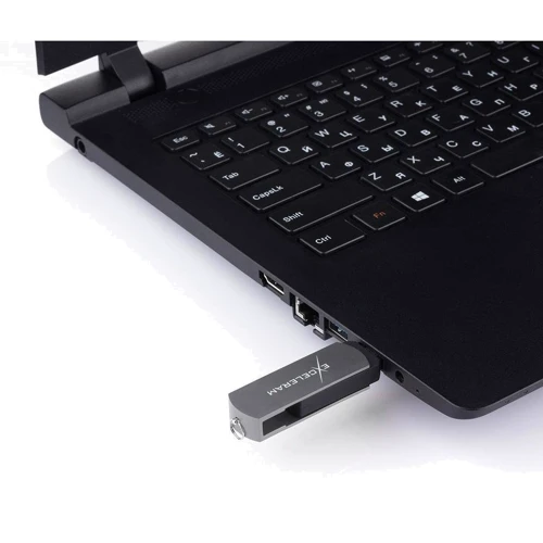 USB-флешка eXceleram 64GB P2 Series USB 3.1 Gen 1 Grey/Black (EXP2U3GB64): Объем памяти 64 GB