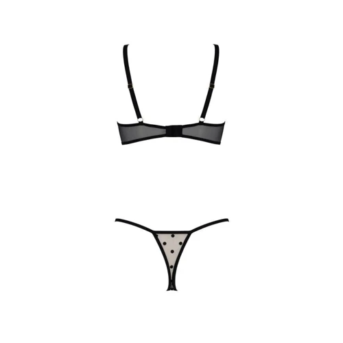 Комплект Passion MARINA SET WITH OPEN BRA beige XXL/XXXL
