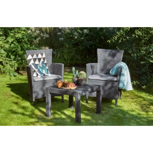 Allibert Rosario balcony Графит: Декорирование Однотонный