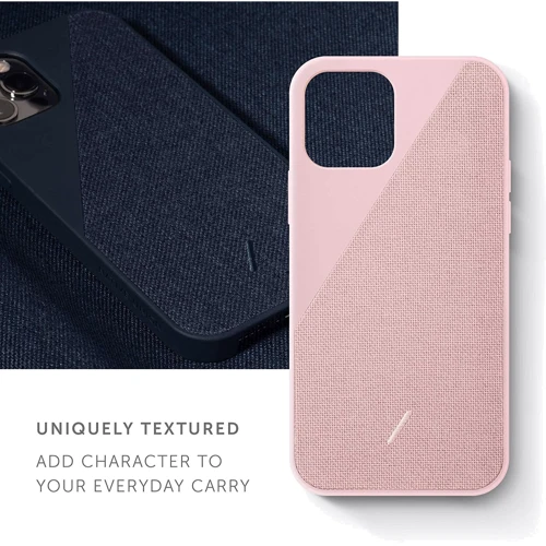 Чехол для iPhone Native Union Clic Canvas Case Rose (CCAV-ROS-NP20S) for iPhone 12 mini фото 8