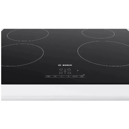 Варочная поверхность Bosch PIE61RBB5E: Расположение панели спереди
