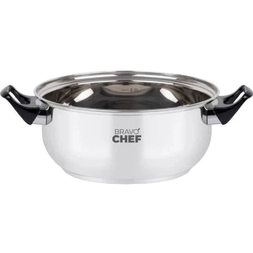 Каструля Bravo Chef 18 см 1.6 л (BC-2002-18): Діаметр, см 18