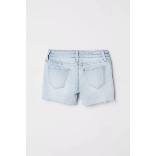 Шорты H&M 211-5769387 98 см голубые: Пол Девочка