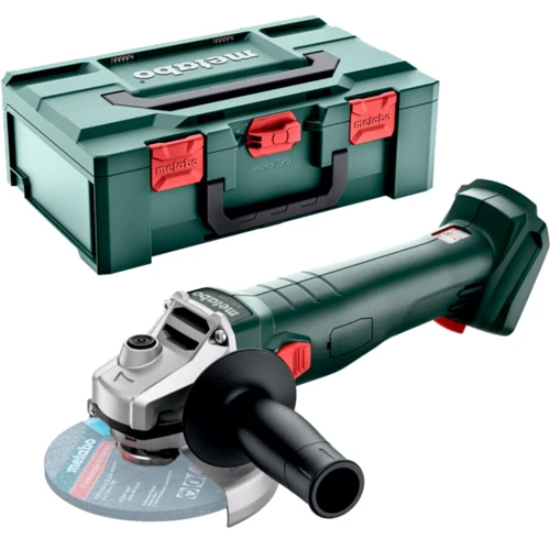 Болгарка (угловая шлифмашина) Metabo W 18 7-125 (602371840): Питание от аккумулятора