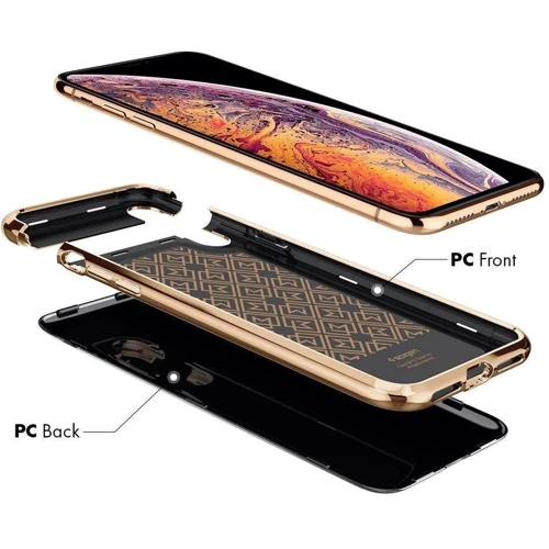 Чехол для iPhone Spigen La Manon Etui Gold (065CS25312) for iPhone Xs Max: Тип аксессуара чехол