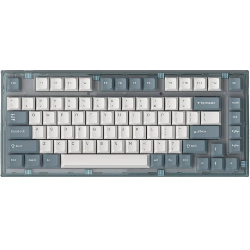 Клавиатура FL Esports Q75 CPM Blue Haze Kailh MX Cool Mint switch wireless Three-Mode
