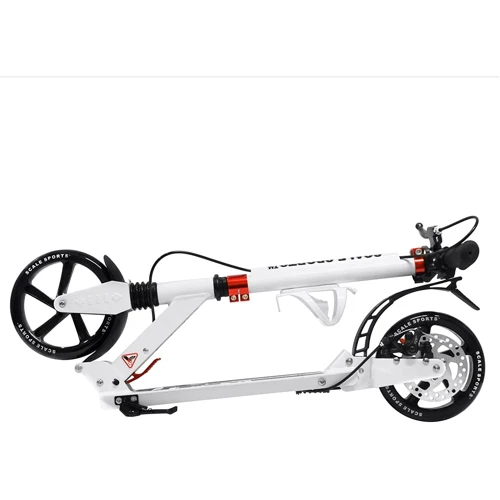 Двоколісний самокат Scale Sports SS-04 White Дисковий гальмо: Тип коліс литі