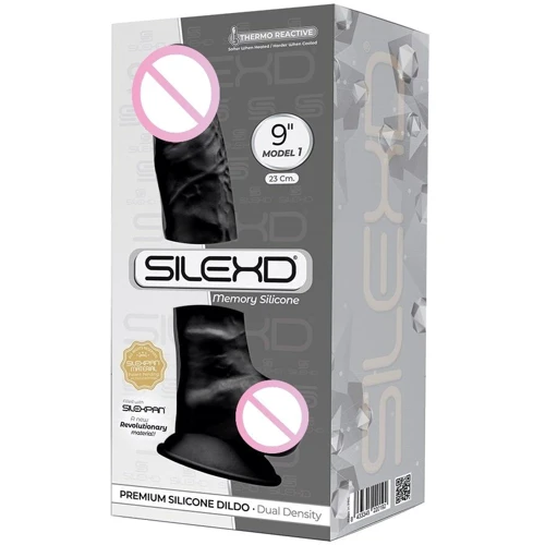 Фаллоимитатор SilexD Tomas Black (MODEL 1 size 9in)