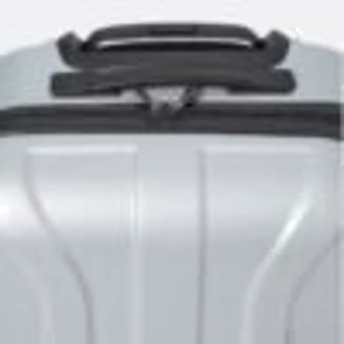 Чемодан Ricco Grande М серебристый (T1ABS550silver-M: Застежка Молния