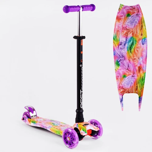 Триколісний самокат Best Scooter Multicolor (116116): Кількість коліс 3