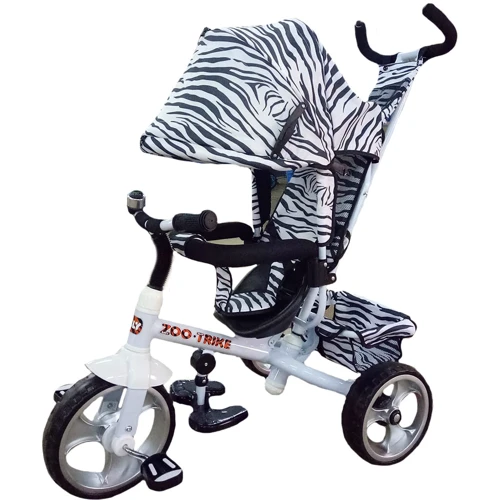 Трехколесный велосипед Baby Tilly Zoo-Trike T-342 White