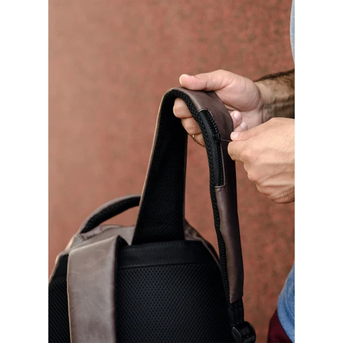 Мужской рюкзак Sambag Zard 0ZN коричневый нубук (25000061m): Страна производитель Украина