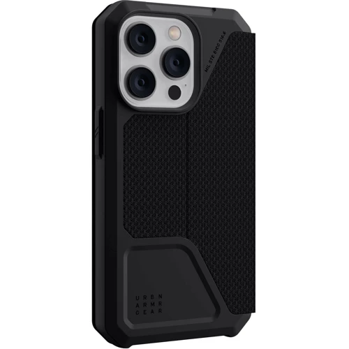 Чохол для iPhone Urban Armor Gear UAG Metropolis Kevlar Black (114046113940) для iPhone 14 Pro: Колір черный
