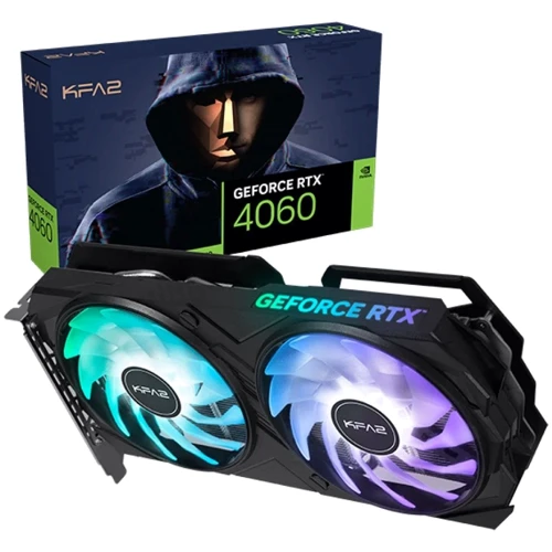 Видеокарта KFA2 GeForce RTX 4060 EX 1-Click OC (46NSL8MD8MEK)