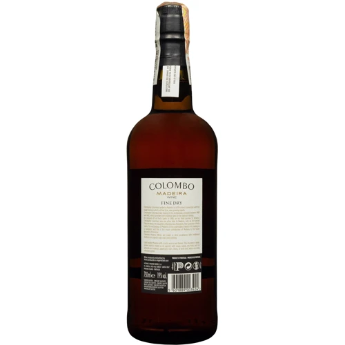 Вино Colombo Madeira Dry біле кріплене сухе 0.75 л (FSH_5601889003424): Країна виробник Португалия