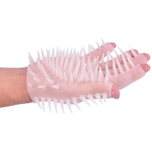 Перчатка с шипами для эротического массажа NDS 9001 (23328)