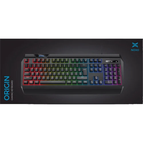 Клавиатура NOXO Origin RU (4770070882061): Тип клавиатуры игровая