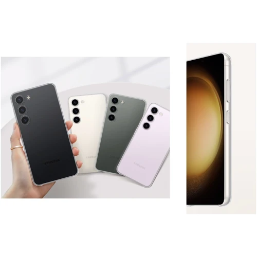 Аксессуар для смартфона Samsung Clear Case Transparency (EF-QS916CTEGRU) for Samsung S916 Galaxy S23+: Тип накладка на заднюю часть