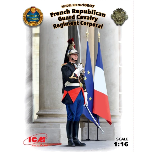 Капрал кавалерійського полку Республіканської гвардії Франції French Republican Guard Cavalry Regiment Corporal (ICM16007)