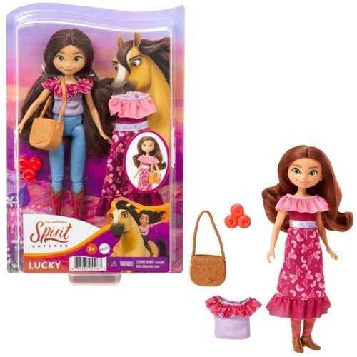 Кукла Mattel Spirit Стильные всадницы в ассортименте: Особенности На шарнирах