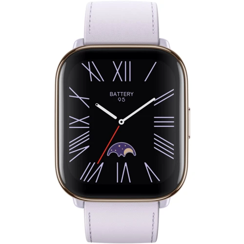 Смарт-годинник Amazfit Active Lavender Purple: Дисплей 1.75" AMOLED (390x450) / 341 ppi