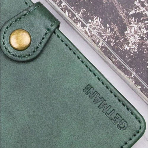 Чехол для телефонов Mobile Case Getman Gallant Green for Xiaomi Redmi 14C / Poco C75: Тип чехол-книжка