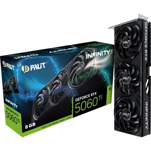 Видеокарта Gainward GeForce RTX 5060 Ti Infinity 3 8GB (NE7506T019P1-GB2062S)
